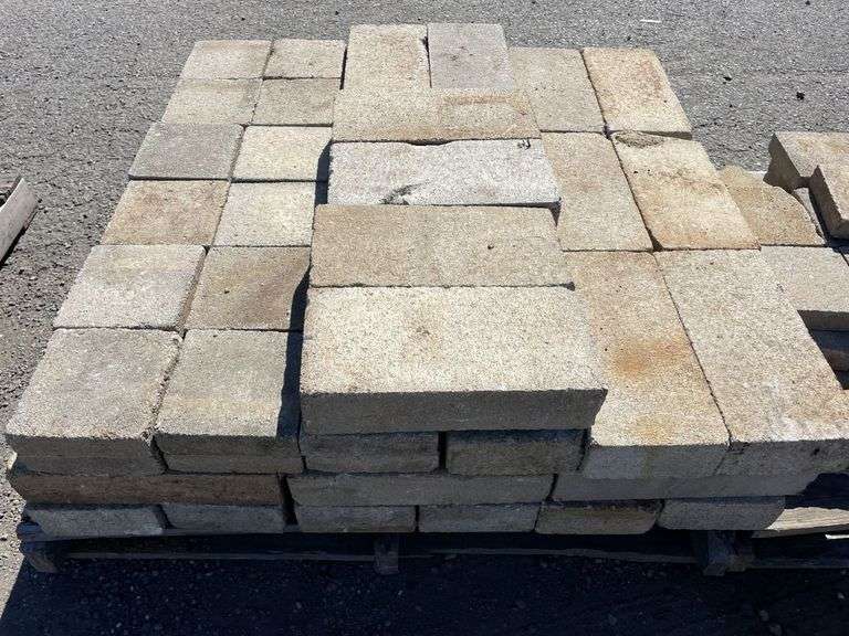 2x Pallets Assorted Pavers