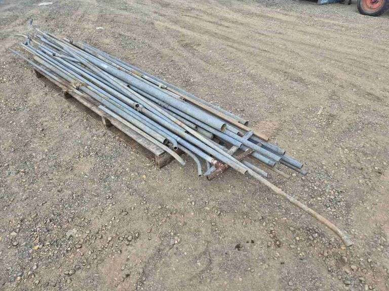 Qty Assorted Lengths Steel Pipe