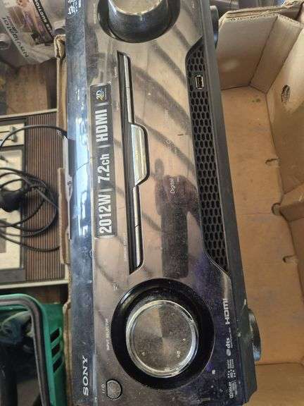 Vacuum Cleaner, RMS Speaker, Kitchen Scales & CD Cassette Recorder