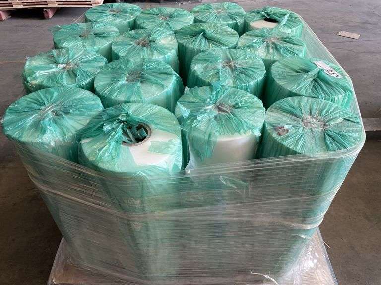 16x Machine Pallet Plastic Film Wrap Rolls
