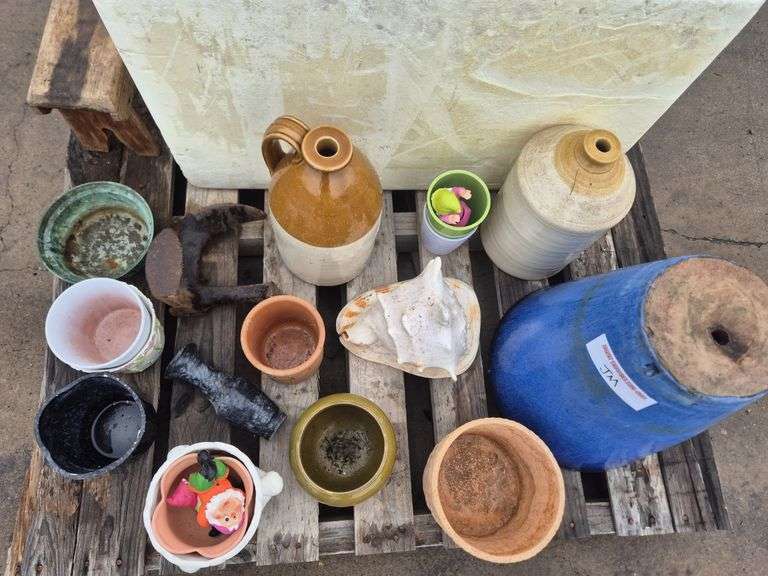 Pallet Assorted Pots/Jugs