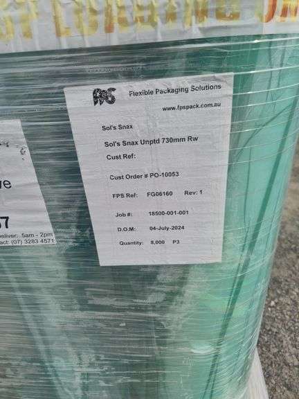 16x Machine Pallet Plastic Film Wrap Rolls
