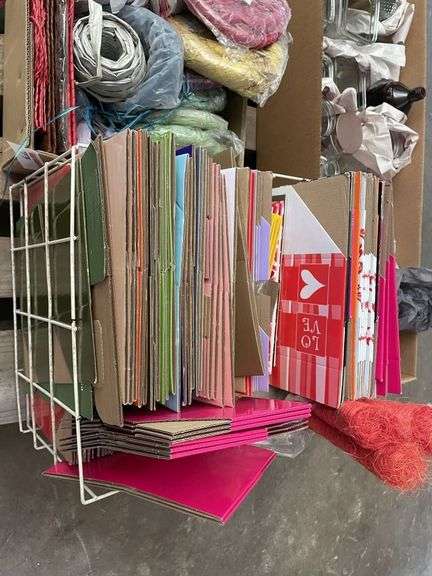 Glassware, Flatpack Boxes and Decorative String
