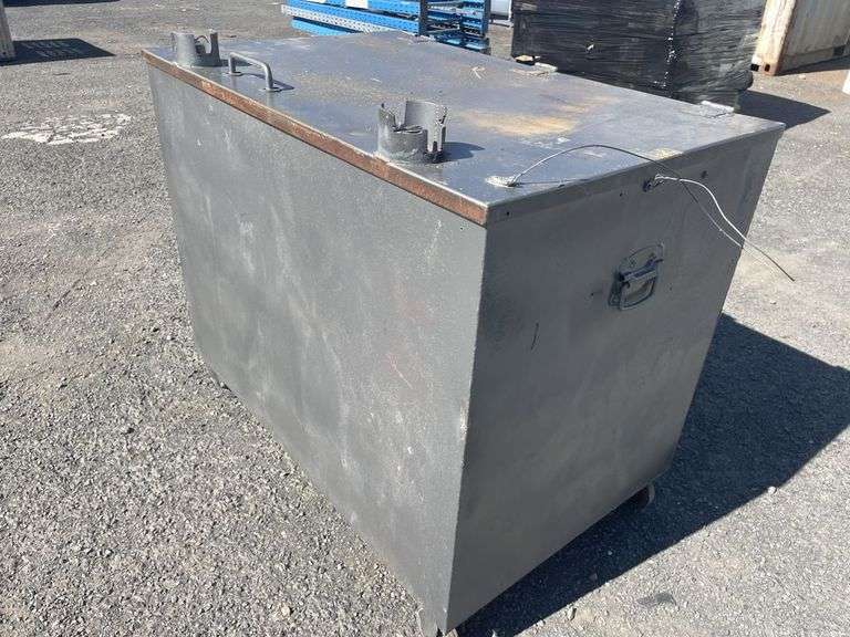 Mobile Steel Trunk - 1100x700x880mmH