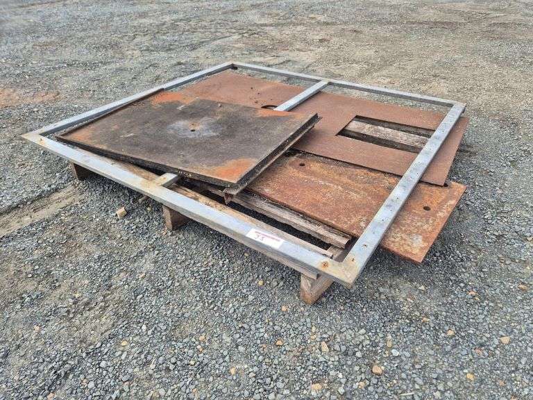 Steel Frame and Steel Plate