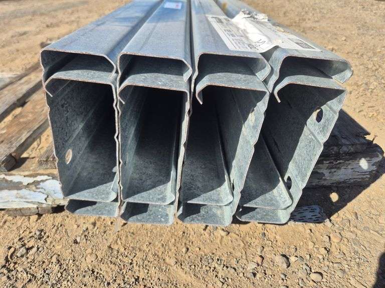 8x 6.2m Lengths of 200mm C-Channel