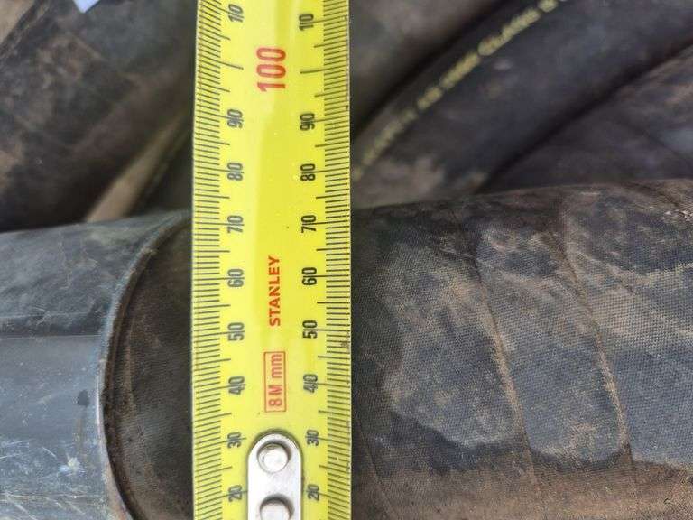 Qty of approx. 70 mm Dia. High Pressure Air/Water Hose