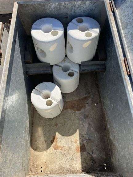 2x Steel Trunks