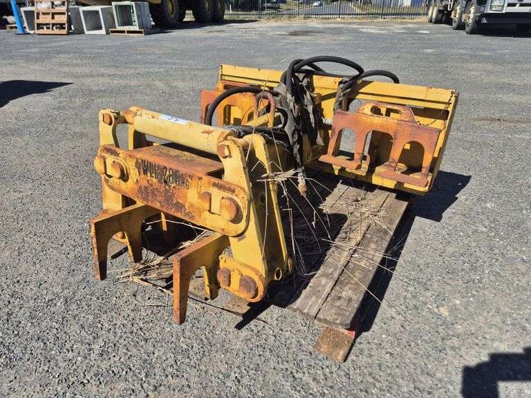 Hydraulic Wooden Sleeper Grab