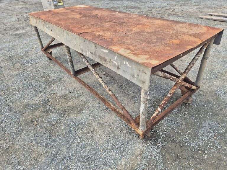 Mobile Steel Workbench - 920x2450x820mmH