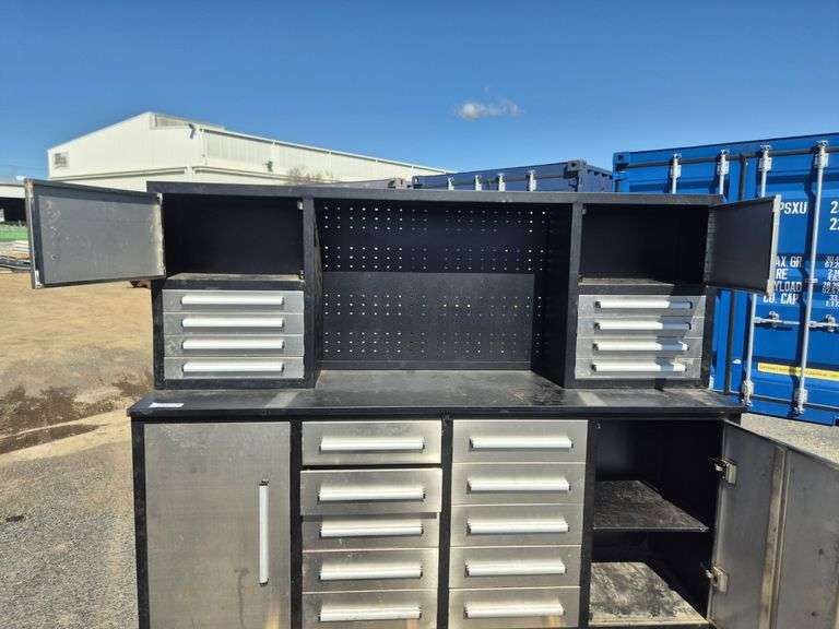 Large Metal Tool Cabinet