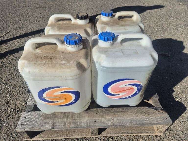 4x Partially Used 20L Drums of Truck Cleaning Product