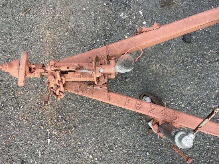 2 Horse Straight Load Float - unfinished project