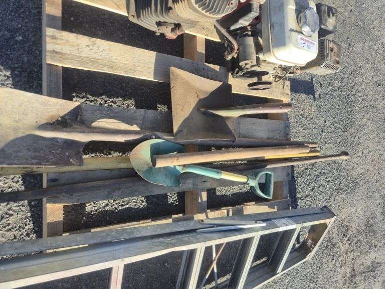 Honda Motor, Assorted Garden Tools & Step Ladder