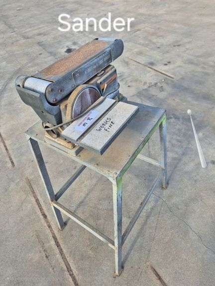 Belt & Disk Sander.
