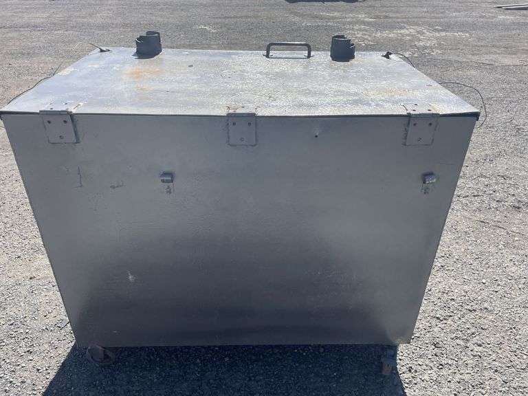 Mobile Steel Trunk - 1100x700x880mmH