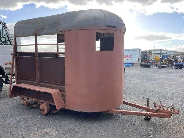2 Horse Straight Load Float - unfinished project