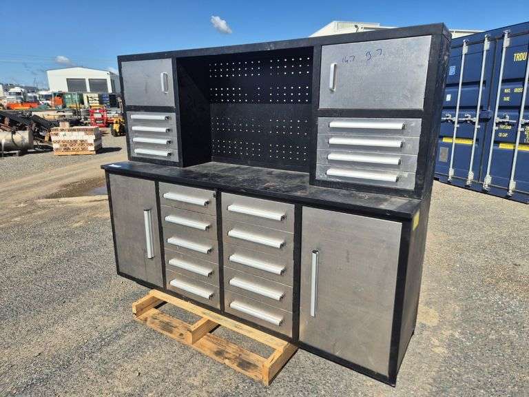 Large Metal Tool Cabinet