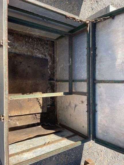 2x Steel Trunks
