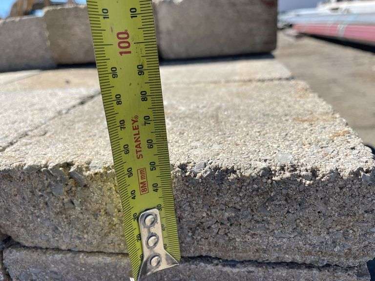 2x Pallets Assorted Pavers