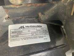 McCullock MRT850 Tiller Machine