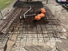 Rio Mesh, Concrete Feet and Stabilising Bar