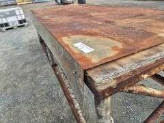 Mobile Steel Workbench - 920x2450x820mmH
