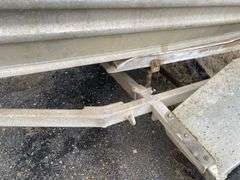 Aluminium Tinny inc Bimini Top & Trailer  