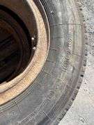 2x 10.00R20 Truck Wheels