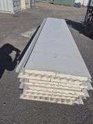 8x 3600x750x50mm Insulated Sandwich Roofing Panels