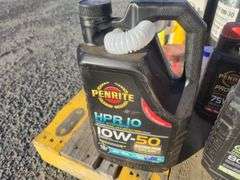 Pallet of Assorted Motor Oil & Containers