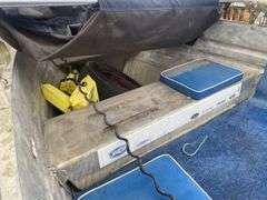 Aluminium Tinny inc Bimini Top & Trailer  