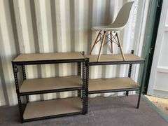 Shelf Units and Chair