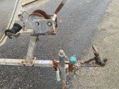 Aluminium Tinny inc Bimini Top & Trailer  