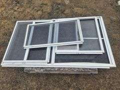 Assorted Aluminium Windows