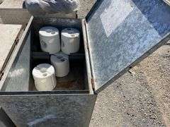 2x Steel Trunks