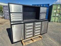 Large Metal Tool Cabinet