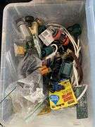 Assorted Sundries inc Ziegler Portable Grill, Pots, Esky, Hose Fittings, Leads etc