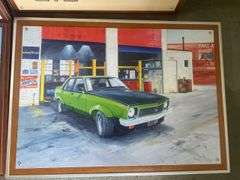 4x Timber Show Car Framed Prints
