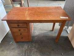 Timber Office Desk - 530x1030x630mmH