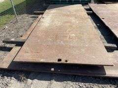 2x Sheets Steel Plate
