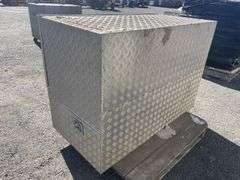 Checkerplate Truck Box - 1400x700x960mmH