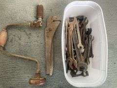 Bucket of Antique Tooling