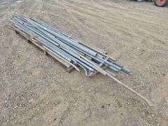 Qty Assorted Lengths Steel Pipe