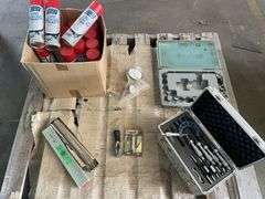 Box Line Marking Paint, Mx Micrometer Kit, Nicholson Files, Mitutoyo Dial Gauges