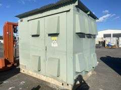 Gutted Power Plant Box - Storage Shed