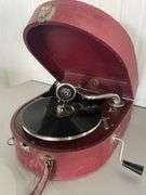 Antique Continental Wind Up Record Player