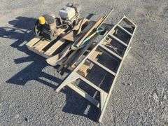 Honda Motor, Assorted Garden Tools & Step Ladder
