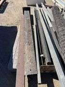 Qty Steel Posts and Mesh Fencing