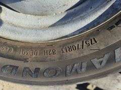 2x 175/70R13 Tyres & Rims